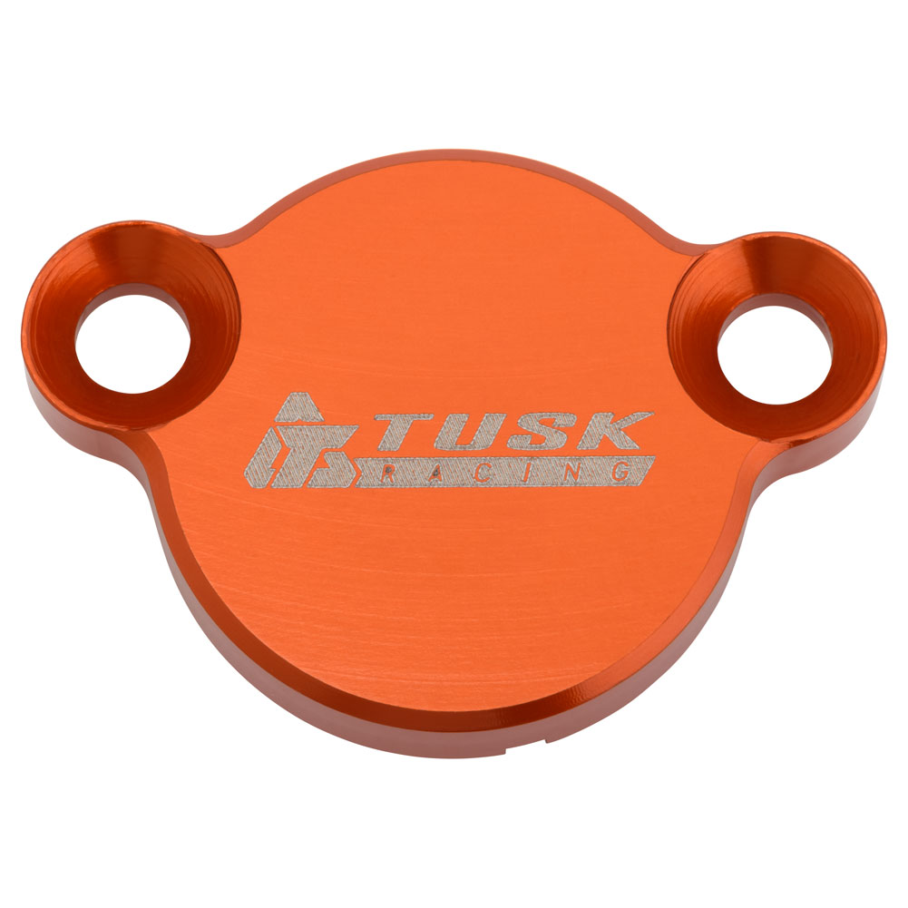 みに Tusk Anodized Rear Brake Reservoir Cap Orange For KTM 85 SX 19/16
