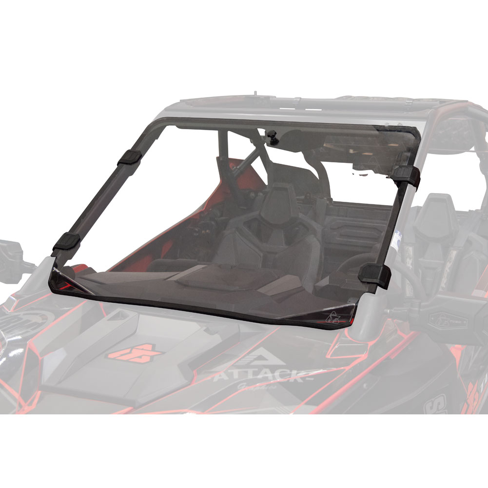 Tusk Removable Full Windshield For POLARIS RZR Turbo R 4 Ultimate
