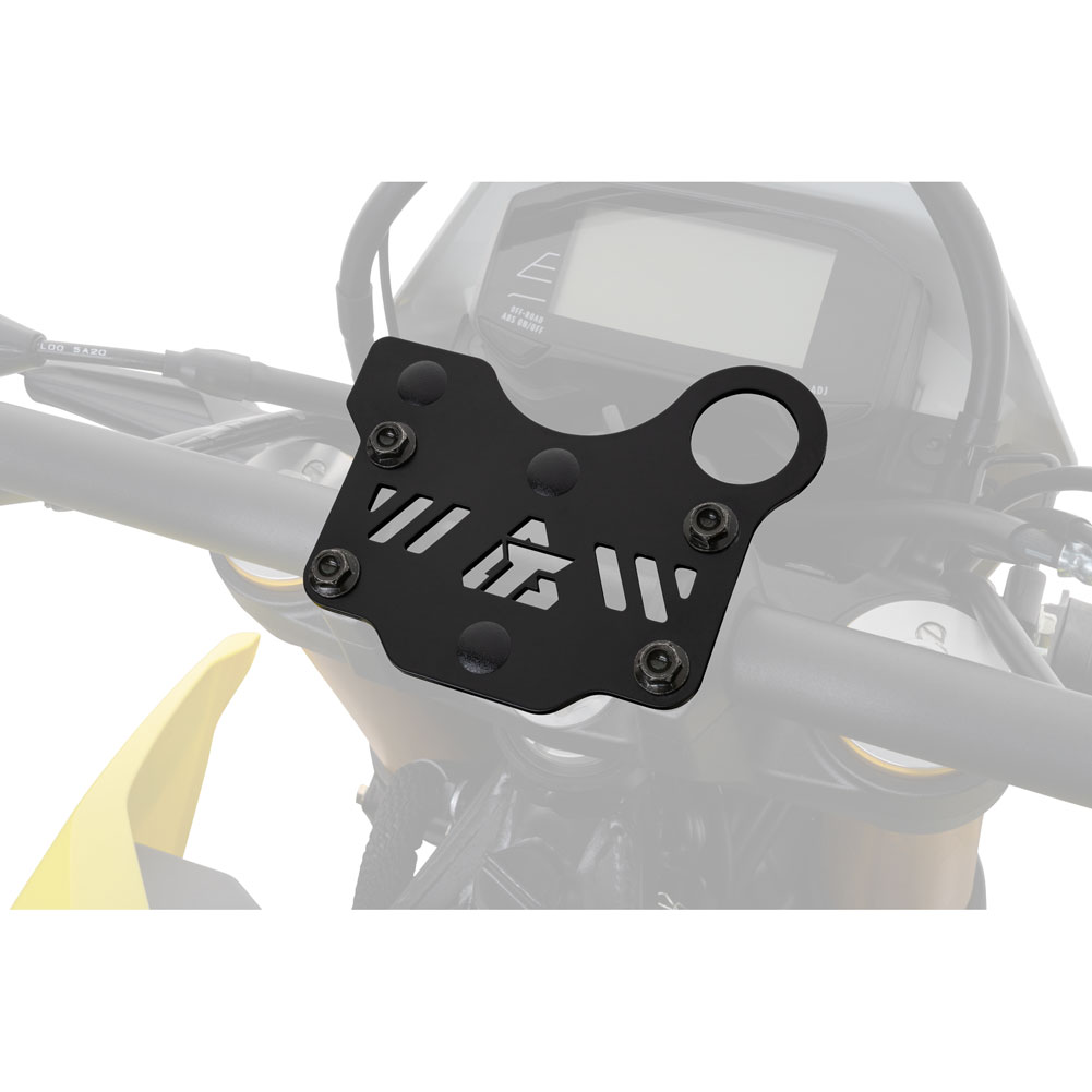 Tusk Accessory Dash Panel Black Powder Coated For Suzuki DR-Z 4S 2025