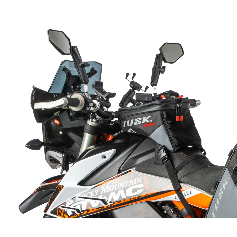 TUSK Olympus Small Tank Bag For Yamaha Tenere 700 (2021-2024) - Adventure Motorcycle Bag With Map Pocket & Cable Port