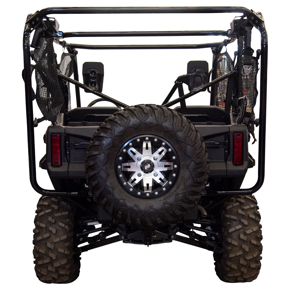 Hitch Mounted Spare Tire Carrier