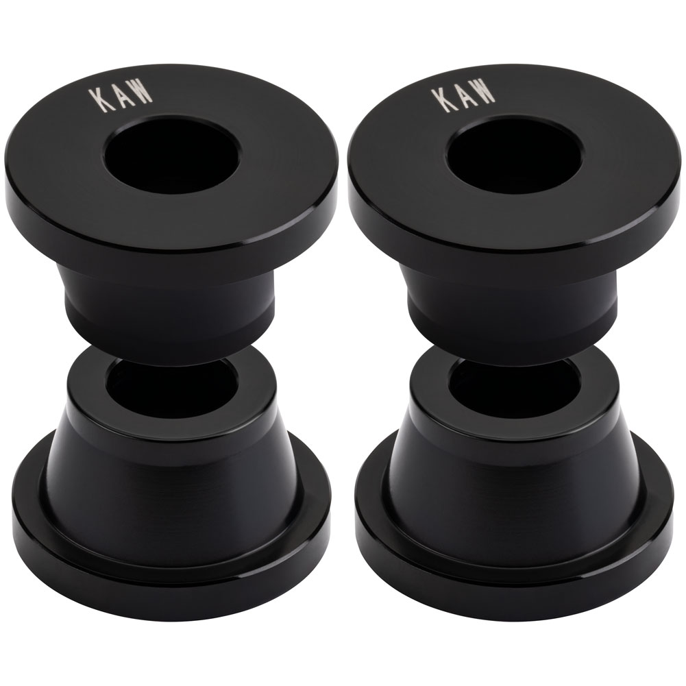 Tusk Solid Handlebar Mounts Black For Kawasaki KX450F 2012-2018