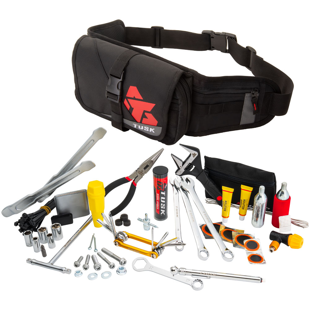 Tusk 217087005259c2-af9846 Motorcycle Trail Savr ToolKit w/ Fanny Pack 17mm/30mm