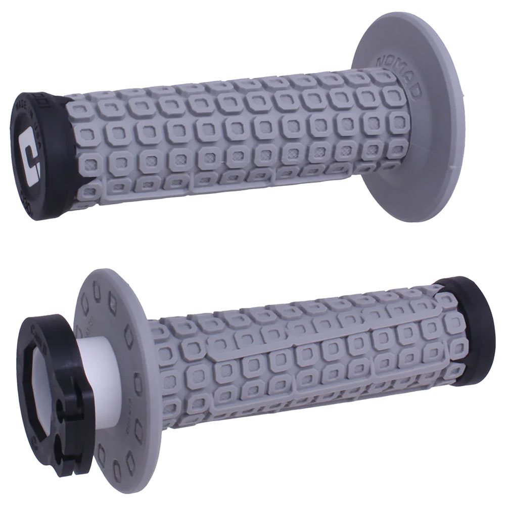 Empuñaduras de bloqueo Odi Nomad V2 gris/negro para Yamaha YZ450F Monster Energy Yamaha - Imagen 1 de 2