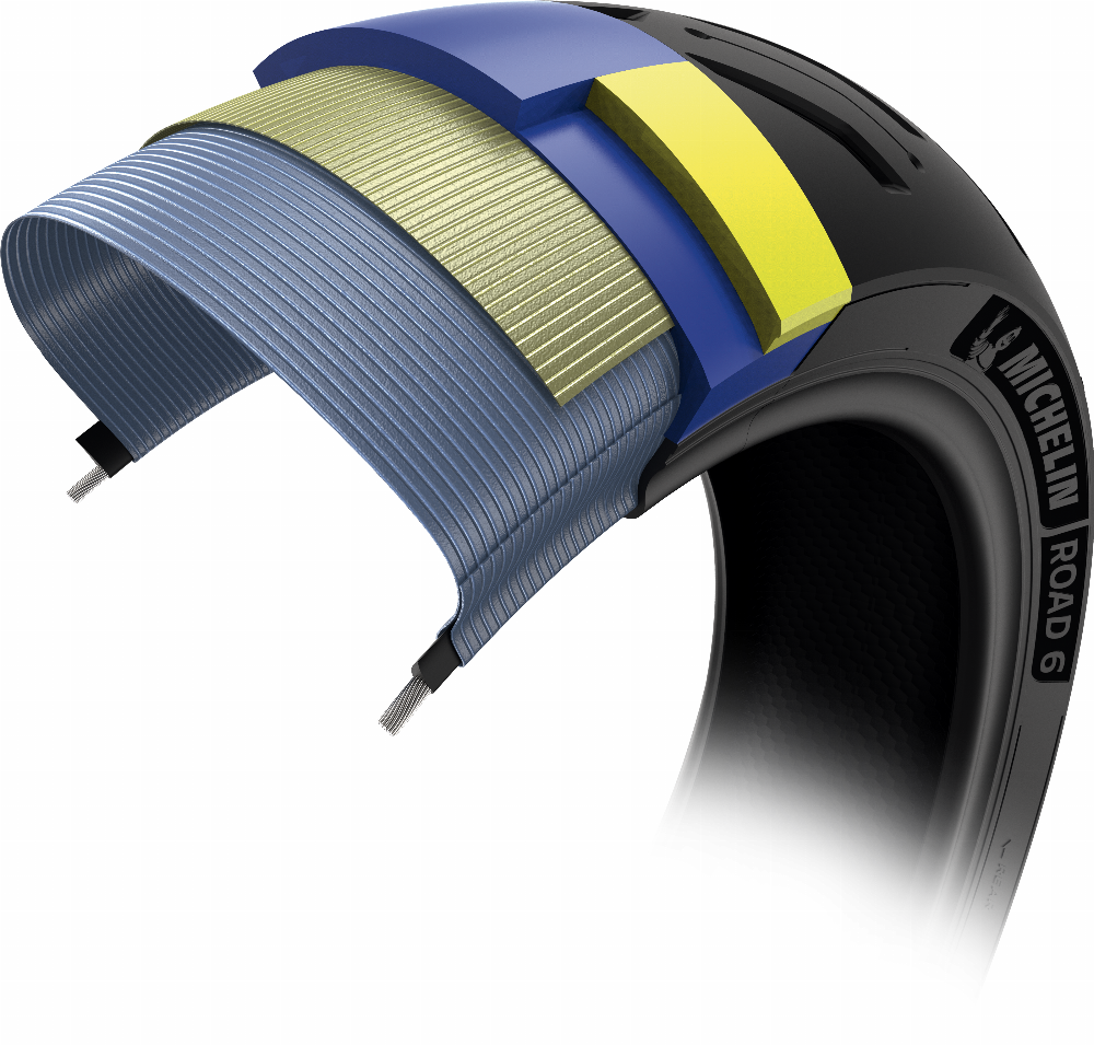 Michelin Road 6 Front 110/70ZR17 54W Radial TL Tire - Picture 37 of 47